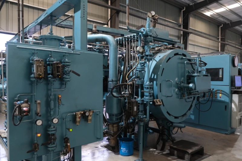 Sintering hall at the SENTHAI factory
